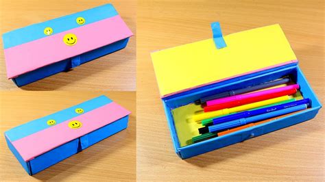 how to make electric pencil box|handmade diy pencil box.